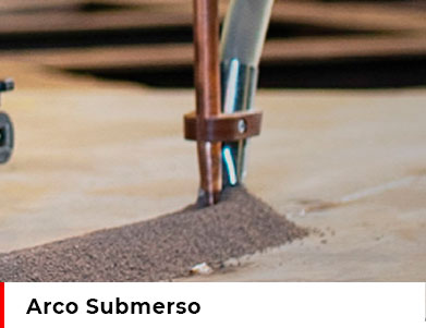 consumíveis de soldagem pelo processo Arco Submerso