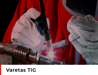 Consumíveis de soldagem pelo processo TIG GTAW